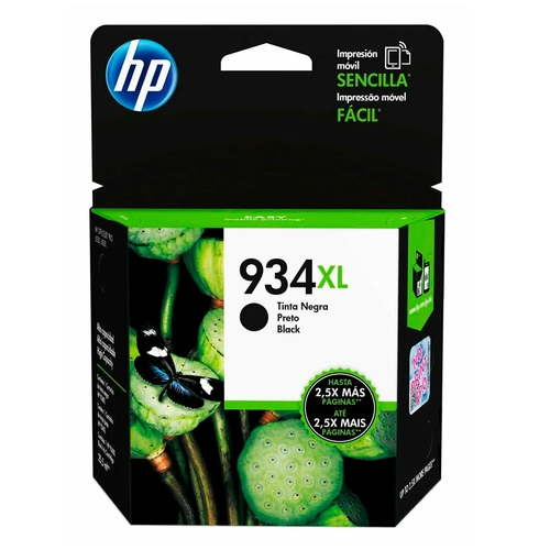 Cartucho de Tinta HP 934XL Preto - C2P23AB