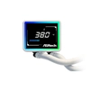 Water Cooler Asrock Challenger White 360 Digital Branco 360mm Argb Com Display