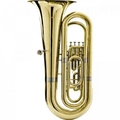 Tuba Harmonics Bb Hbb-534l 4/4 4 Pistos Laqueada