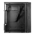 Gabinete Gamer Vinik Twin Edge Preto Lateral Acrilico - Ggteacbk