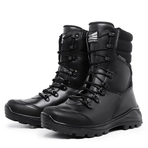 Bota Tática Confortável Acero Choque Preta