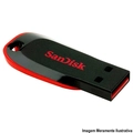 Pen Drive, Sandisk, Cruzer Blade, Sdcz50 32gb, Pto - Sdcz50-032g-B35