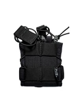 Porta Carregador Fast Duplo Preto- Para Pistola