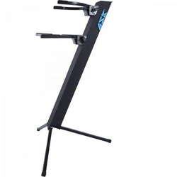 Suporte Piramidal Para Teclado e Notebook Ou 2 Teclados Pmd3-1 Preto Ask