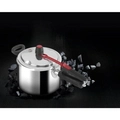 Panela De Pressão Clock Original+ Fechamento Interno 4,5l