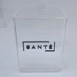 Porta Objetos P com tampa - Logo alto relevo inicial ou desenho