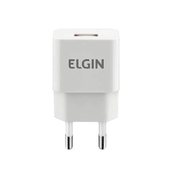 Carregador de Tomada Elgin Com 1 Saída Usb 5v 1a Bivolt