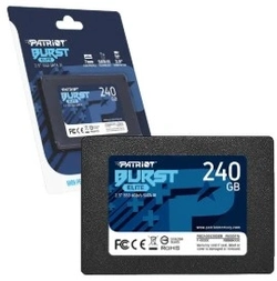 Hd Ssd 2,5 sata3 240gb 6Gb/s Burst Elite - Patriot