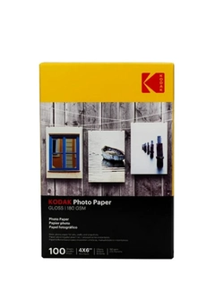 Papel Fotográfico 10X15 Kodak 180g.Glossy c/50 folhas
