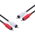 Cabo de Dados Usb a 2.0 Macho para Usb a 2.0 Macho 28awg Puro Cobre 2 Metros - Puam2-2