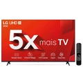 Smart TV LG 55 UHD 4K, 3 HDMI, 2 USB, Bluetooth, Wi-Fi, ThinQ AI, Alexa - 55UT8050PSA