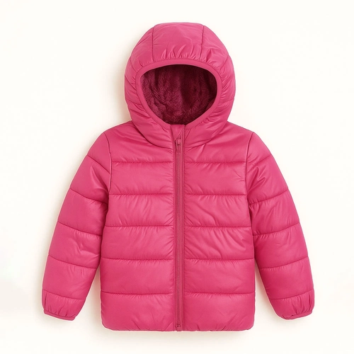 Jaqueta Puffer Peluciada com Capuz Grand Bazar  - Feminina