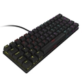 Teclado Mecânico 60% Vinik Anihi Black - Switch Blue - Led Rainbow - Anihibkbl