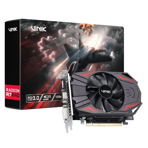 Placa de Video AMD RADEON R7 240 4GB GDDR5 128 BIT GPUVK2404GBFS