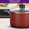 Caçarola Rochedo Facilita Vermelho 20cm - Cxm / 4