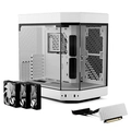 Gabinete Gamer Hyte Y60, mid Tower, 3x fans (3x120mm), White - CS-HYTE-Y60-WW