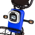 Bicicleta Scooter Eletrica Prime Wehawk Hw500 500w Bat 48v 12ah Azul