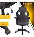 Cadeira Gamer Giratoria Azul Bright
