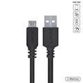 Cabo Para Celular Micro USB Para Usb-a2.0 Pcyes 2 Metros Preto - Pmuap-2