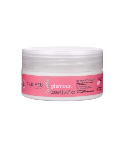 Máscara Hidratante e Fortalecedora Glamour Cadiveu Professional Essentials 200ml 200ml