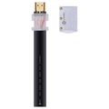 Cabo Hdmi 2.0 Flat 4k Com Conector Desmontável - 10 Metros - H20fl10