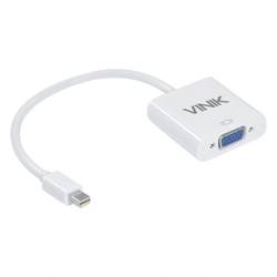 Adaptador Mini Displayport Macho x VGA Femea Vinik 15cm - Amdp-vf15cm
