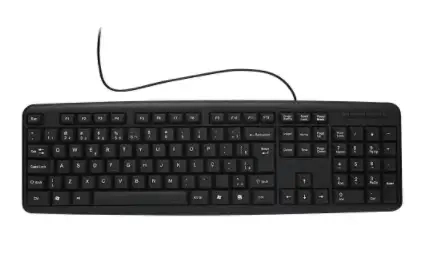 Teclado Standard Evus  Usb Preto