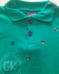 camisa polo verde