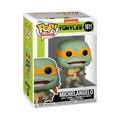Boneco Funko Pop! As Tartarugas Ninja - Michelangelo Com Nunchakus de Salsicha