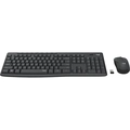 Kit Teclado e Mouse Sem Fio Logitech MK295 Wireless Silent Preto - 920009793