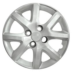 Calota Grid Aro 14p 160cb-pta Prata Fiat Siena El 1.4 2014 Cubo Baixo