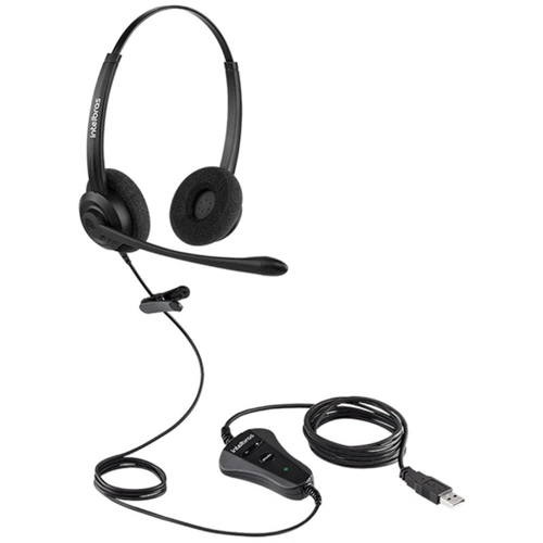 Headset Intelbras Biauricular USB CHS 60B