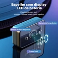 Fones De Ouvido Bluetooth Sem Fio C/ Espelho Impermeável S20