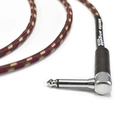 Cabo de Guitarra Angel Tx 0,30mm P10/p10 90º 10ft 3,05m Textil