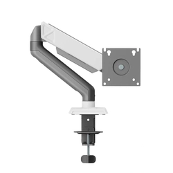 Suporte de Monitor Articulado C/ Mola Mecanica 17 a 32 - Cinza e Branco - Sm-051cb