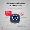 Massageador Choquinho EMS Estimulador Muscular, Eletroestimulador Portátil para Fisioterapia e Alívio de Dores