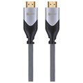 Cabo Hdmi 2.0 4k Ultra Hd 3d Conexão Ethernet Blindado Em Nylon 2 Metros - H20b-2