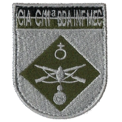 Distintivo de Organização Militar Bordado CIA C/ 11ª BDA INF MEC (DOM)