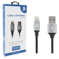 Cabo Cel/dados Aluminum Premium Usb 3.0 P/ Iphone 1.2m