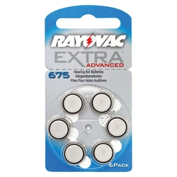 Pilhas Auditivas Rayovac Sem Mercurio Tamanho 675 Com 6 -  L675-6lazm