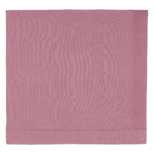 Manta Tricot Feminina – Rosa Prata
