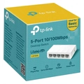 Switch de Mesa Tp-link C/ 5 Portas Fast 10/100 Mbps - Ls1005