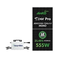 Gerador Solar Micro Hoymiles 18,87 Kwp Mon. 220v Metalico (18k/555w)