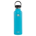 Garrafa Térmica PE 25 OZ 750 ml com Tampa -QGK (Azul Half)