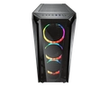 Gabinete Gamer Cougar MX660-T RGB, Mid Tower, Vidro Temperado, Black, ATX, 3x Fans, 385BMS0-0005