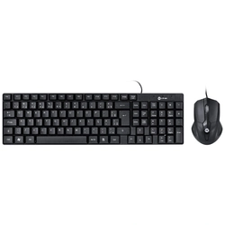 Kit Teclado e Mouse Usb Corp - Mouse 1200dpi - Cabo 1.8m - Vinik - Cc200