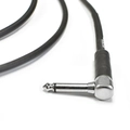 Cabo de Guitarra Angel 0,30mm Conector P10/p10 90º 20ft 6,10 Metros Preto
