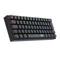 Teclado Mecânico Gamer Redragon Dragonborn Black RGB Switch Blue - K630rgb-1 Pt-blue