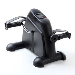 Mini Bike Ergométrica Fisioterapia Bicicleta Preta Slim
