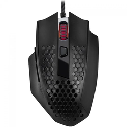 Mouse Gamer Redragon Bomber Black USB RGB 6 Botões Programáveis - M722